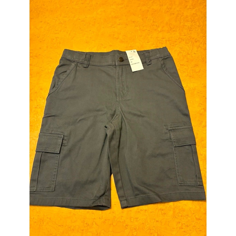 Thereabouts Girls Size 14 Black Cargo Shorts Casual Utility‎ School Uniform